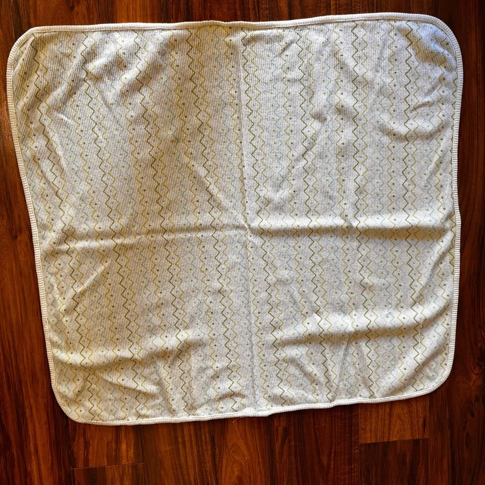 Lullaby Lane Thermal geometric funky design thermal Waffle Weave‎ Baby blanket